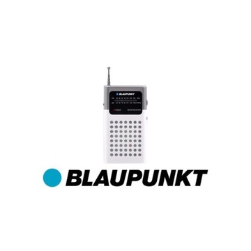 PR4WH - Kieszonkowe radio AM/FM białe Blaupunkt