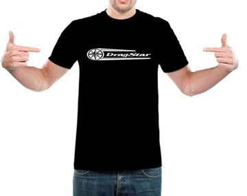 KOSZULKA motocyklowa t-shirt z nadrukiem yamaha DRAG STAR