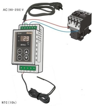 РЕГУЛЯТОР ТЕМПЕРАТУРЫ ТЕРМОСТАТ ТЕРМОРЕГУЛЯТОР