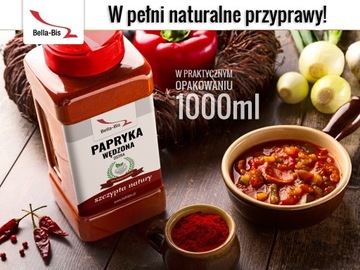 PAPRYKA WĘDZONA OSTRA 500g Hiszpania Bella Bis