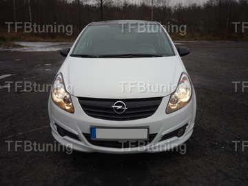 ПЕРЕДНИЙ СПОЙЛЕР OPEL CORSA D TFB ТЮНИНГ