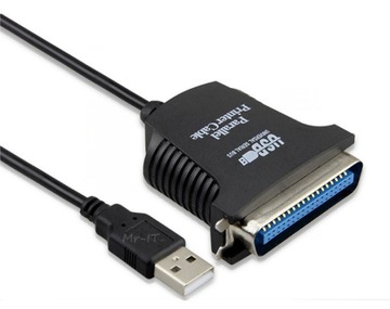 ADAPTER Centronics PRZEJSCIOWKA USB NA LPT Męski