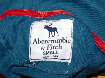 Abercrombie&Fitch polo męskie S niebieska