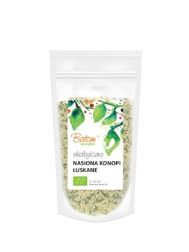 BIO nasiona KONOPI łuskane 100% Produkt rolnictwa ekologicznego 150 g Batom