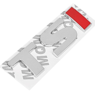EMBLEMAT ZNACZEK TSI NA KLAPĘ METALOWY 47x15mm