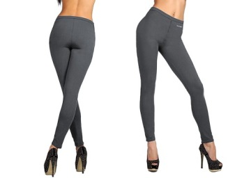 Spodnie Damskie Leginsy Getry RENNOX 142 L stalowe