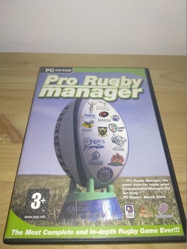 PRO RUGBY MANAGER PREMIEROWA ENG PC