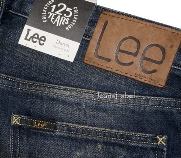 LEE DAREN jeansy slim vintage rozdarcia W30 L34