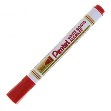 MARKER DO TABLIC SUCHOŚCIERALNY PENTEL CZERWONY