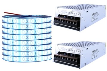 ZESTAW taśma LED 300 SMD IP65 5630 ZIMNA 40m