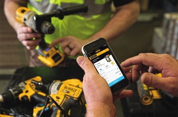 DEWALT DCE040 Tool Connect крышка аккумуляторного отсека