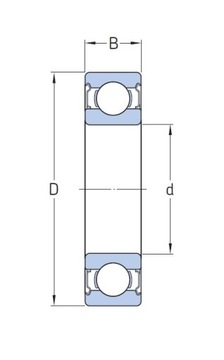 Подшипник MR 105 ZZ EZO 5x10x4