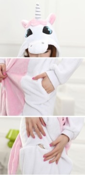 ЕДИНОРОГ ПИЖАМЫ КИГУРУМИ КОСПЛЕЙ ONESIE СПОРТИВНЫЙ КОСТЮМ R M