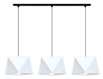 LAMPA PLAFON SALON LISTWA LED DIAMENTY-3 płomienna