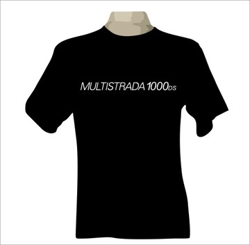 T-shirt koszulka motocyklowa z nadrukiem ducati MULTISTRADA 1000DS / 1100