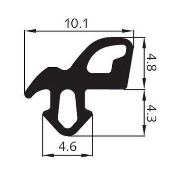 ALUPLAST S-1560 Уплотнители окон