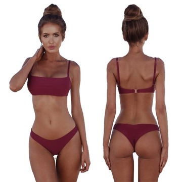 STRÓJ KĄPIELOWY SEXY BIKINI BRAZYLIJSKIE KOLORY M, XL