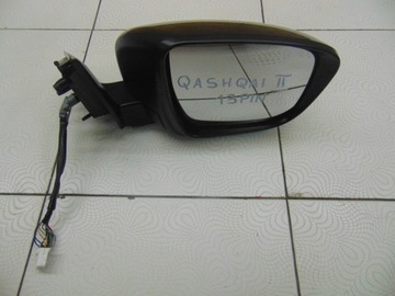LUSTERKO PRAWE NISSAN QASHQAI II 2 13PIN KAMERA