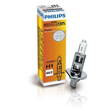 Лампа Philips H1 Vision 55 Вт + на 30 % больше света