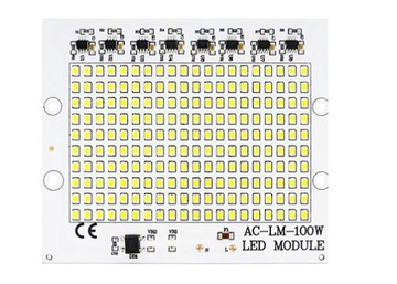 Dioda LED MODUŁ COB 50W SMD2835 ciepły biały 230V