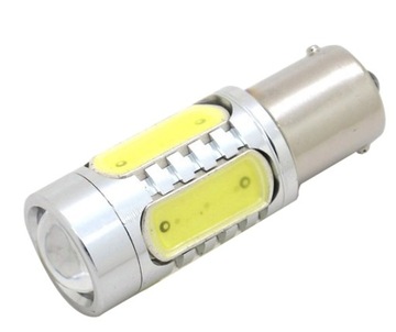 ŻARÓWKA LED BA15S P21W COB 7,5W MEGA MOC 12v 24