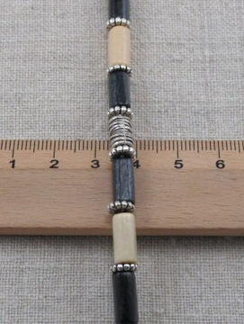 NASZYJNIK męski ORIENTALNY koraliki *** 45 [N345]
