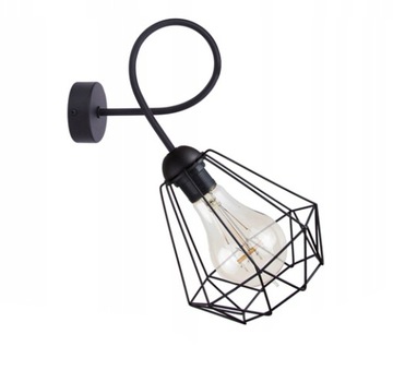 KINKIET LAMPA PLAFON LOFT EDISON DRUCIAK 1xE27