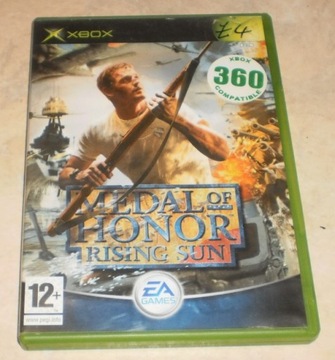 Gra Medal of Honor Rising Sun Xbox Classic Microsoft Xbox strzelanka akcja