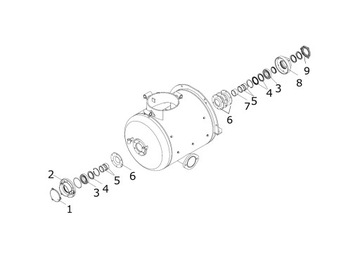 Передняя крышка корпуса Brinkmann Putzmeister Mixokret