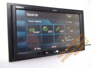 CLARION NX700E GPS-НАВИГАЦИЯ С СЕНСОРНЫМ BT USB DVD