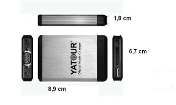 АДАПТЕР ЧЕЙНДЖЕРА MP3 USB SD AUX BMW E36 E38 E39 E46 X3 X5 Z3 M06 YATOUR