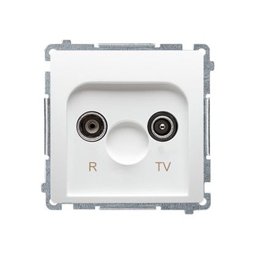 SIMON BASIC gniazdo antenowe R-TV BMZAR1/1.01/11