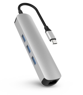 HyperDrive 6-in-1 USB-C Hub 4K HDMI Silver