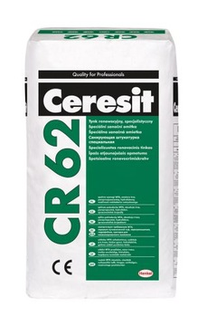 Специальная ремонтная штукатурка Ceresit CR62 20 кг.