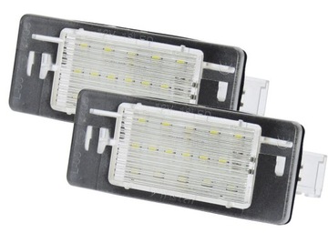 2 LAMPY LED PODSVÍCENÍ TABULKY OPEL SIGNUM