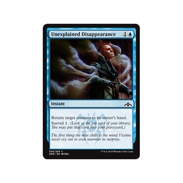 MTG 4x Unexplained Disappearance