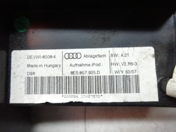 AUDI A3 8P 04-11R MODUL ROZHRANÍ 8E0857925D