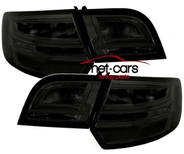 ЗАДНИЕ ФОНАРИ AUDI A3 8P 08-12 LIFTING NEON LED SPORTBACK SMOKE BLACK