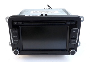 SKODA OCTAVIA PASSAT RADIO CD 3C8035195F BEZ KODU