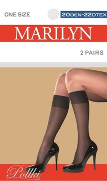 MARILYN KLASYCZNE PODKOLANÓWKI POLLKI 20 DEN