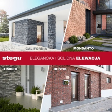 KAMIEŃ DEKORACYJNY BETON TIMBER STEGU PŁYTKI KOLORY