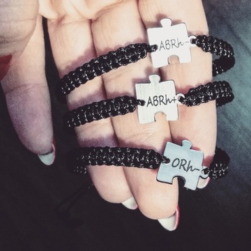 Браслет Bi-Artist Группа крови STRONG ARh+ BA3287