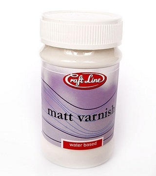 Lakier matowy 100ml - varnish matt Craftline