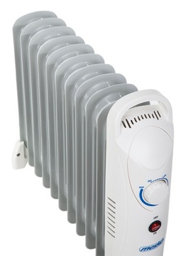 фото ориг. №8, Radiator electric oily 1200w stove white 11 ribs