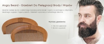 Набор расчесок для бороды с шампунем Man'stuff