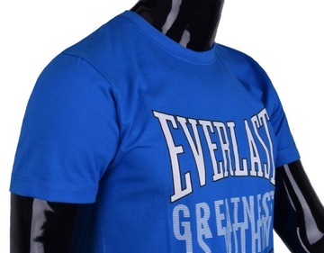 Nové tričko EVERLAST modré EVR9299 veľ. S