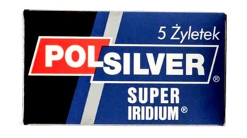 Żyletki POLSILVER do maszynek do golenia na żyletki standardowa 5 szt