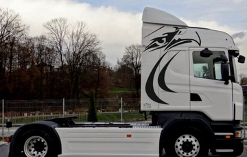 NAKLEJKI NAKLEJKA SCANIA R TOPLINE HIGHLINE WZÓR10