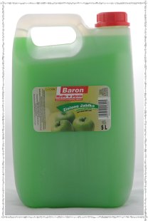 MYDŁO W PŁYNIE BARON 5L ANTYBAKTERYJNE JABŁKOWE