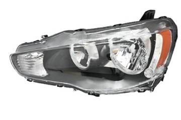 MITSUBISHI LANCER 07- REFLEKTOR ELE LEWY NOWY ^